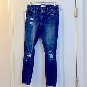 Loft ripped jeans in size 2 petite